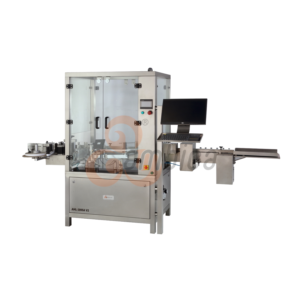 Automatic High Speed Self Adhesive (Sticker) Labelling Machines. Models: AHL-150SA and AHL-300SA